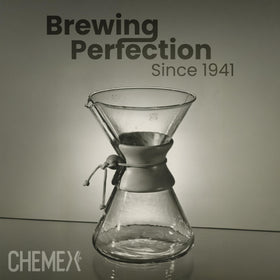 Chemex brew can be refrigerated to preserve aroma and flavor.