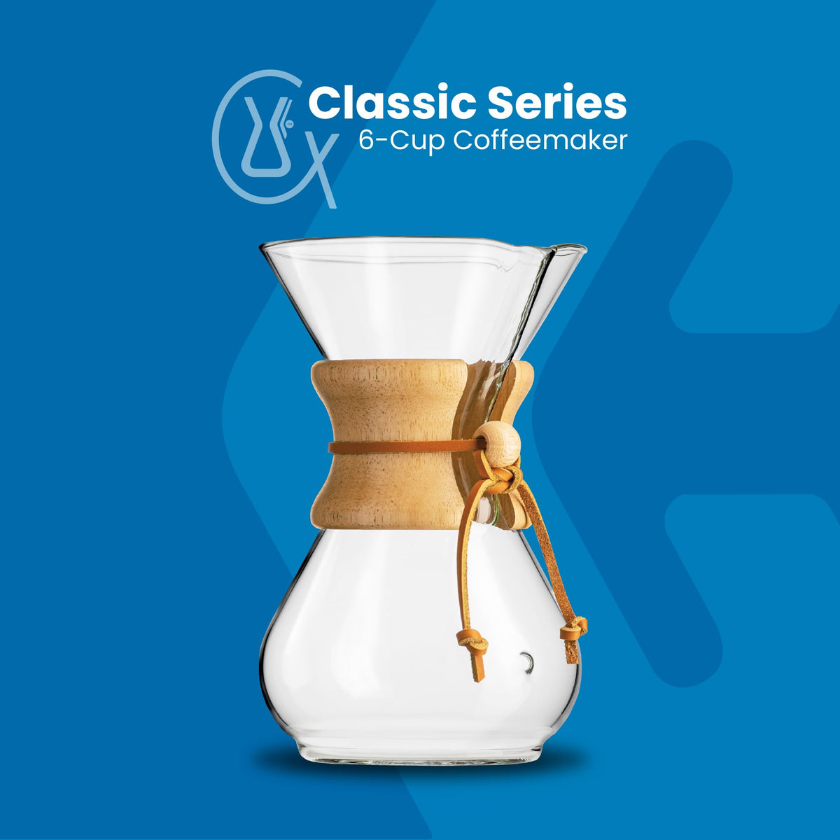 Chemex square filters 100-count pack ensures clean filtration and even extraction.