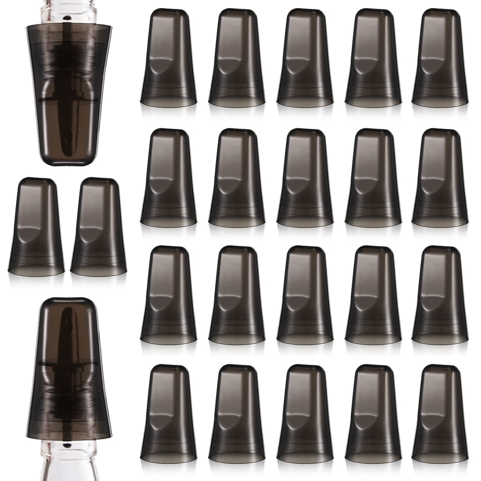CHENGU 24-piece bottle covers protect liquor bottles from dust and debris.