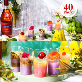 CHENGU 3oz cups perfect for desserts, jellies, and samples.