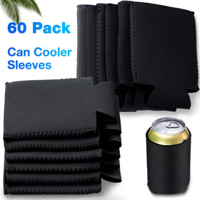 CHENGU neoprene can sleeve in multi-color pack provides lightweight insulation to keep drinks cold