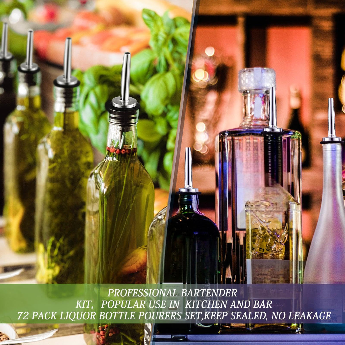 CHENGU easy-install pourer lets you pour fast and clean.
