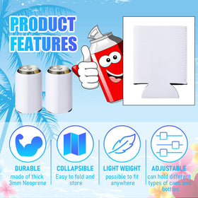 CHENGU insulated 12oz can sleeve in use to keep beverages cooler