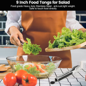CHENGU serving salad tongs perfect for buffet and parties.