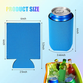 CHENGU soft insulated collapsible can sleeve shown for easy storage