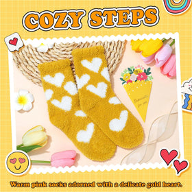 CHESACE cozy socks for warm feet during relaxing self care