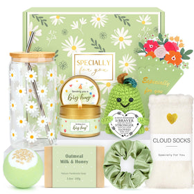 CHESACE gift basket flower glass cup with daisy design for daily tea joy.