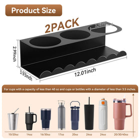 Chewlish metal cup accessories with matte finish protect cup rims.