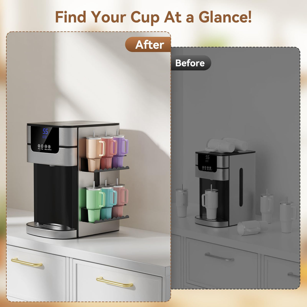Chewlish two-pack magnetic holder sticks to metal surfaces for versatile placement.