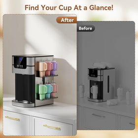Chewlish two-pack magnetic holder sticks to metal surfaces for versatile placement.
