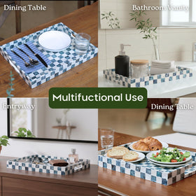 Chi An Home navy capiz tray suitable for gifting and everyday use.