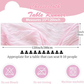 ChicToteDesigns 10ft pink runner ideal for baby showers and celebrations.