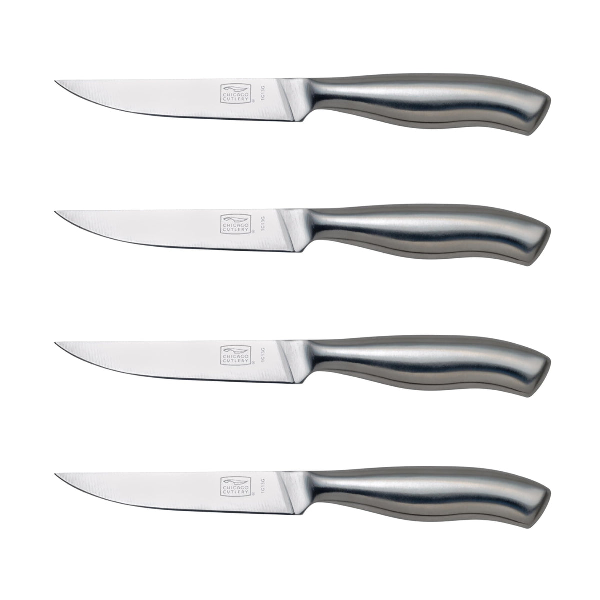 Chicago Cutlery Insignia 4-piece steak knives ready for family meals.