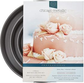 Easy cleanup with gentle hand wash preserving nonstick finish on Chicago Metallic pans.