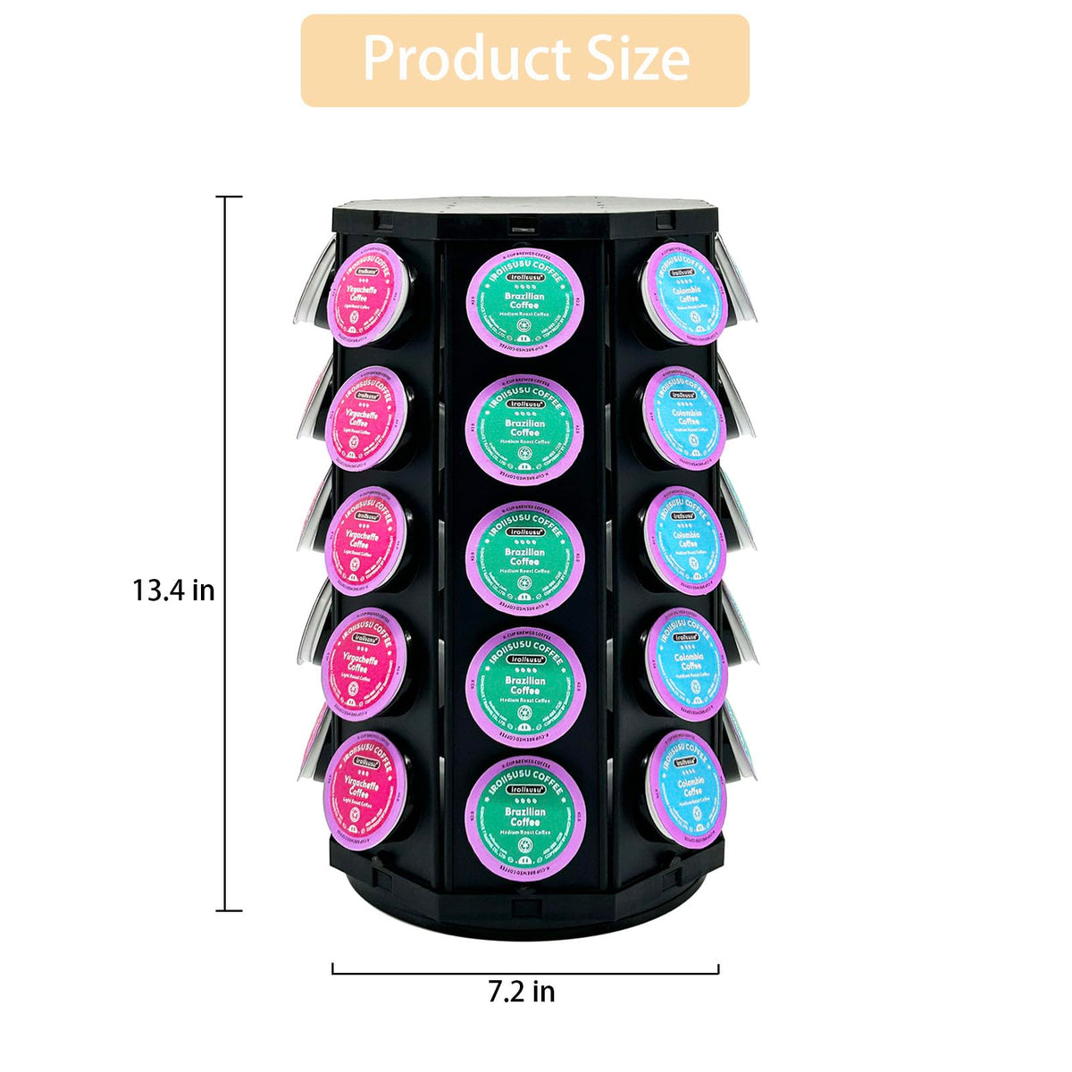 CHICBAKE gift-ready coffee pod stand enhances kitchens and break rooms.