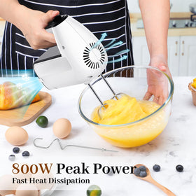 CHIDOLL 800W motor powering consistent mixing performance