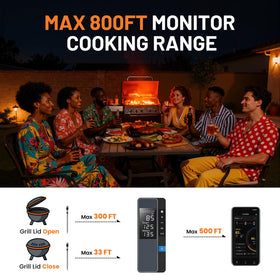 Chihod IP67 waterproof thermometer survives splashes for outdoor use