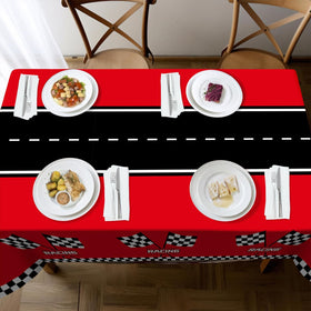 Childom kids' birthday decor with race car theme for fun events