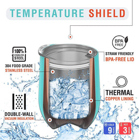 CHILLOUT LIFE portable design fits backpacks and cup holders for picnics