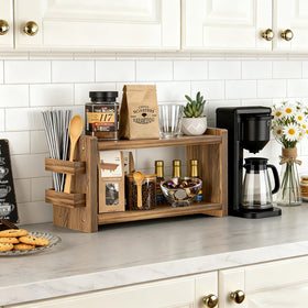 Chilinii straw holder area keeps stirring sticks neat and easy to grab.