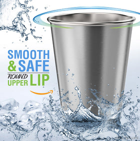 CHILLOUT LIFE BPA free cups are easy to clean and hygienic.