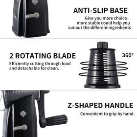 ChinKc 420 stainless steel blades deliver durable, precise cuts.