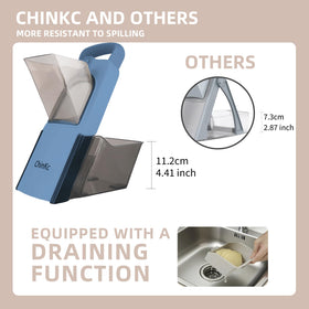 ChinKc dishwasher-safe construction simplifies post-use cleanup.