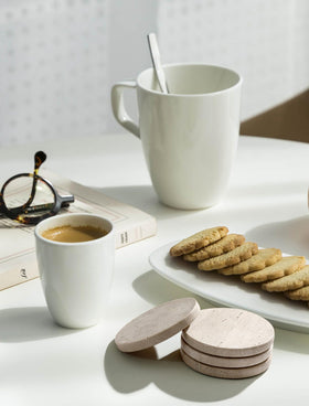CHISELED ST DF SK coasters ideal for homes, offices, and gifts