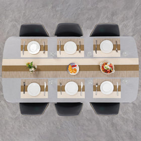 Chitomars placemats beige and light brown finish suits many decors