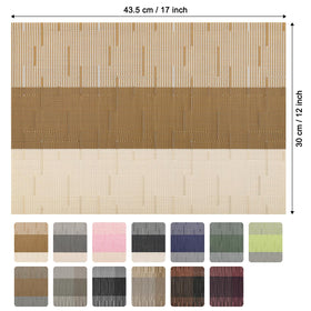 Chitomars placemats ideal for daily dining and casual gatherings