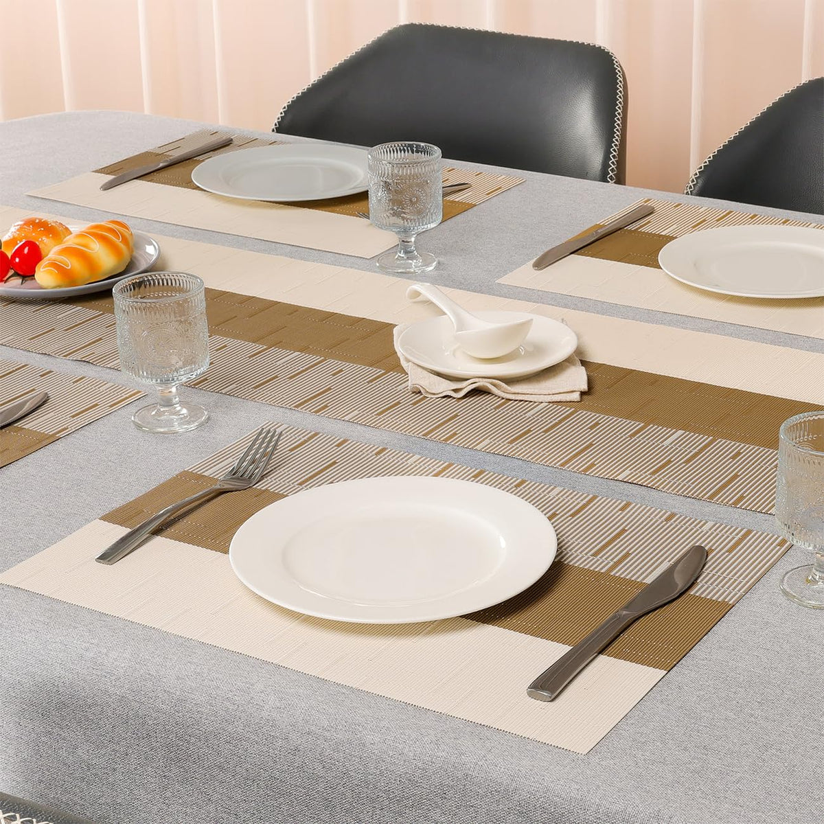 Chitomars placemats 17 x 12 inches size fits most dinnerware