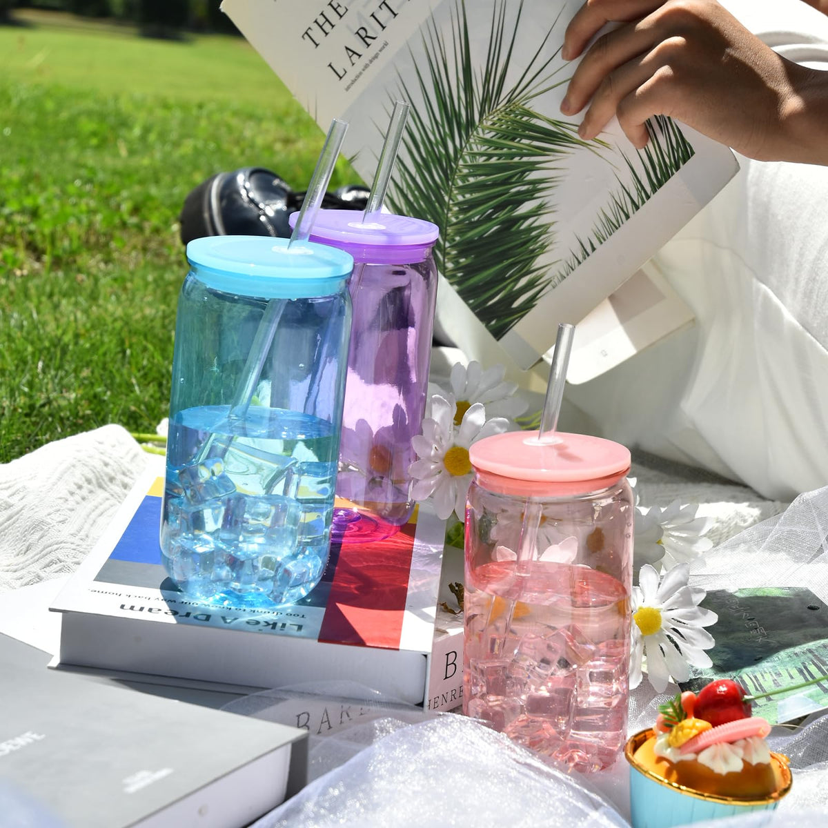 CHLJAR splashproof silicone ring keeps drinks fresh and spill-free.