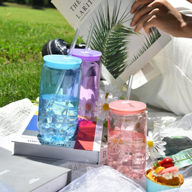 CHLJAR splashproof silicone ring keeps drinks fresh and spill-free.