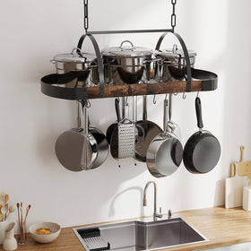 Effortless installation with labeled parts on Chloraeon ceiling rack.