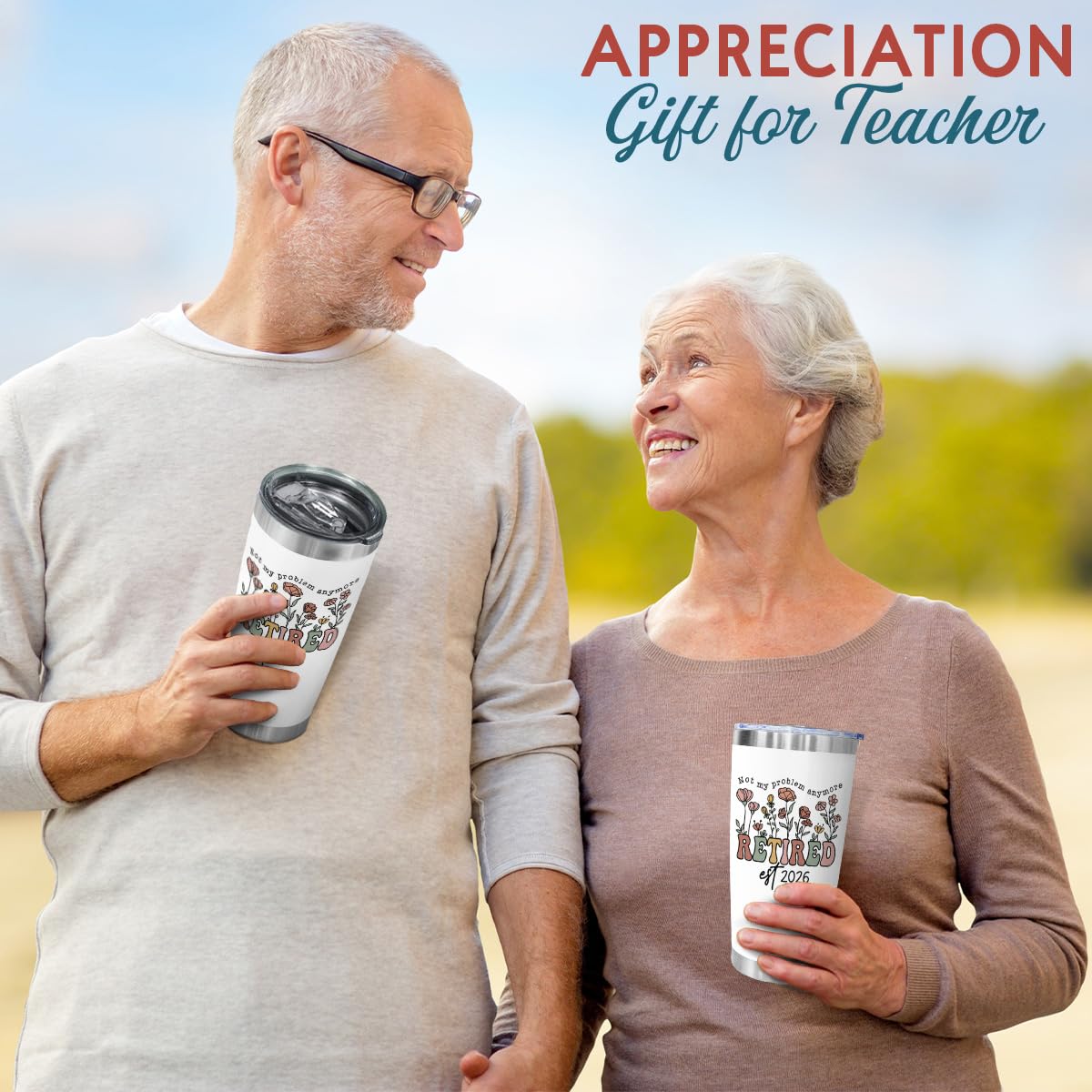 CHOANG dual-wall insulation keeps beverages hot or cold during busy post-work days.