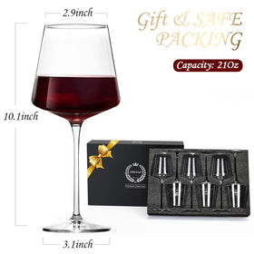 Chouggo crystal glassware enhances light and aroma, enhancing your wine moments.
