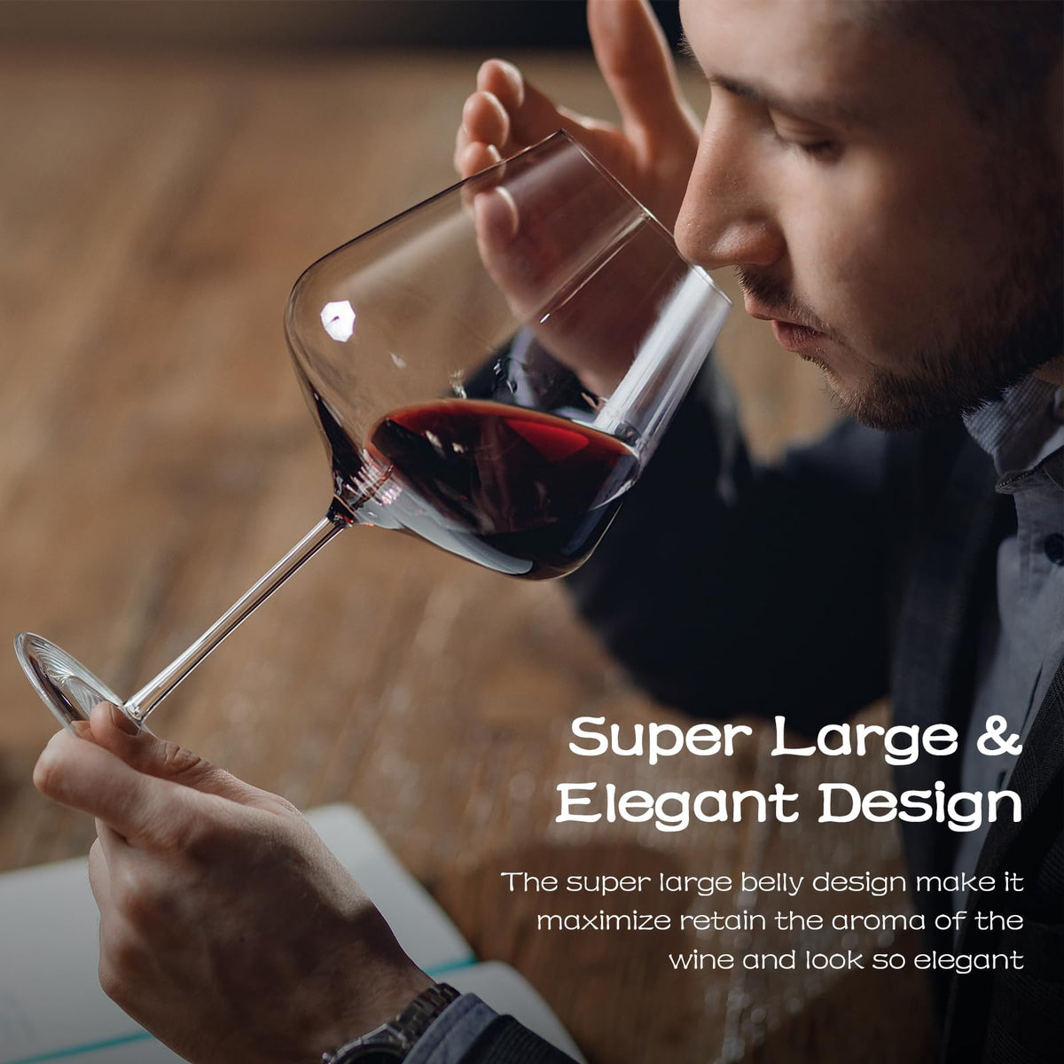 Chouggo hand-blown craft glass highlights pristine clarity and artisan quality.