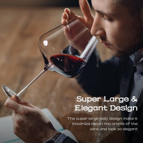 Chouggo hand-blown craft glass highlights pristine clarity and artisan quality.