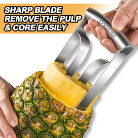 Choxila pineapple corer large handles a 4 inch+ pineapple with ease.