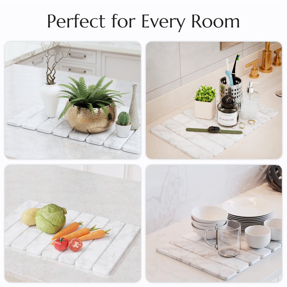 CHROME CLUB Natural Diatomaceous Earth mat highlighting eco-friendly material