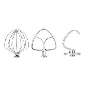 CHUDODO KitchenAid flat beater for 4.5-5 Qt, smooth batter results and easy cleanup.
