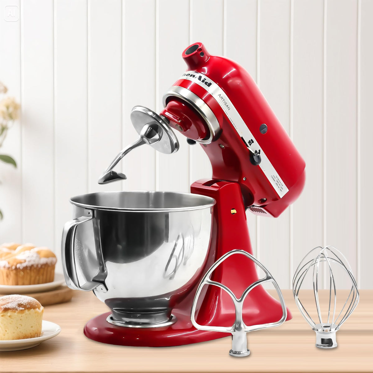 CHUDODO compatible with KitchenAid tilt-head models, secure fit during mixing.