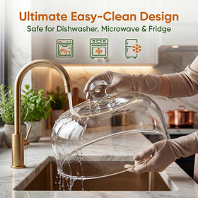 Chufa lid flat for easy storage by Chufa