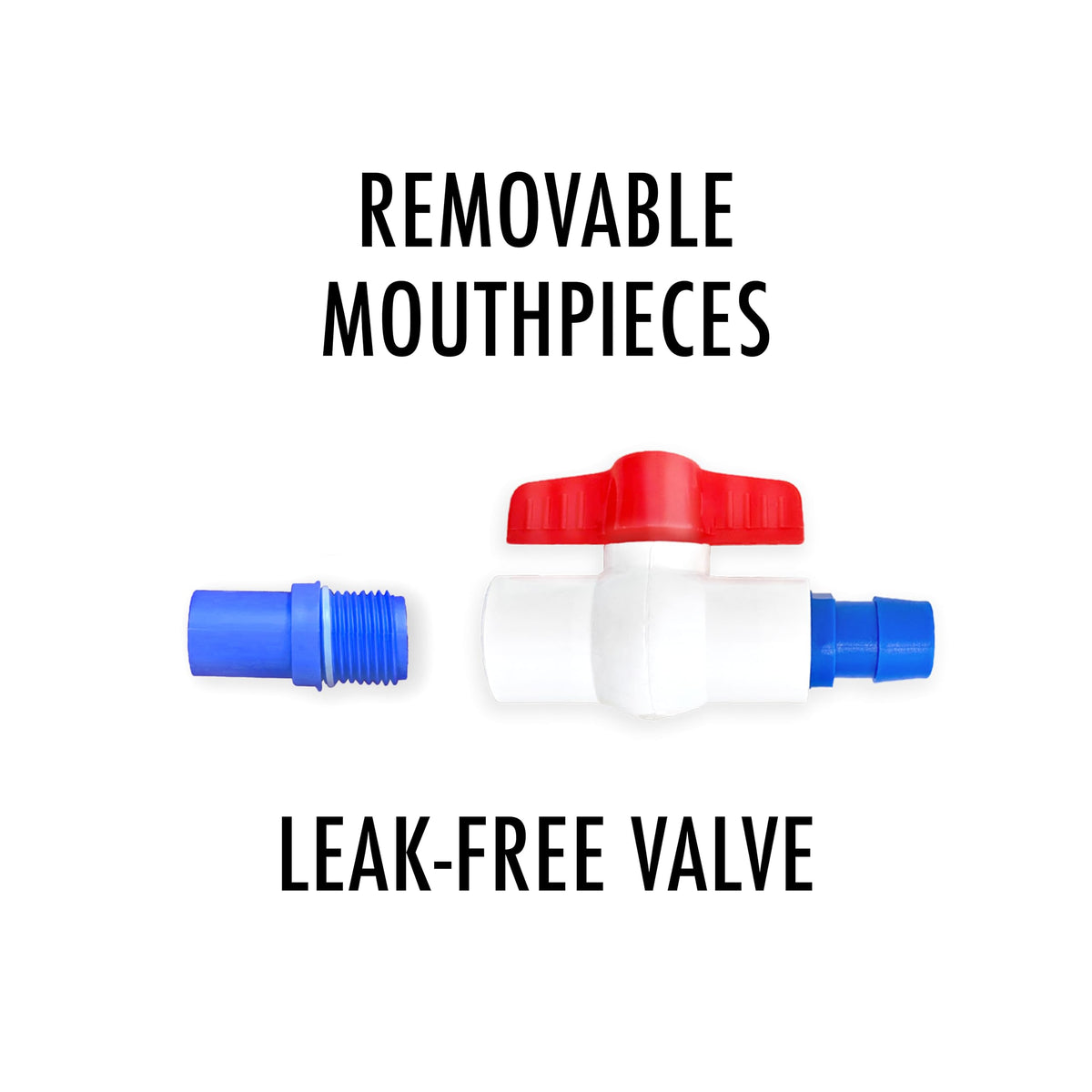 Chug Buddy durable design with tight-seal valve for reliable use.
