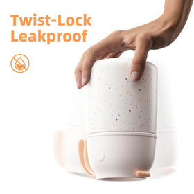 ChugJug leakproof-screw-lid prevents spills during travel and school days.