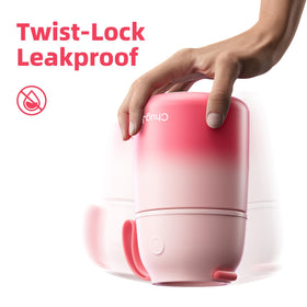 ChugJug Thermo double-wall leakproof construction minimizes spills