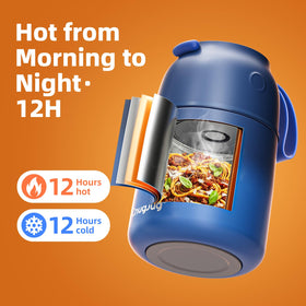 ChugJug Thermo insulated body keeps contents hot or cold longer.