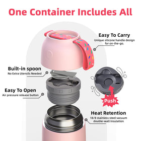 ChugJug Thermo ideal for school lunches and office meals