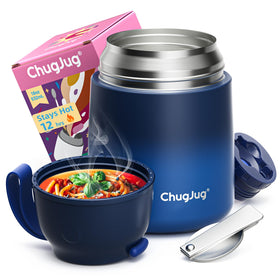 ChugJug Thermo wide-mouth opening for easy filling and quick cleaning.