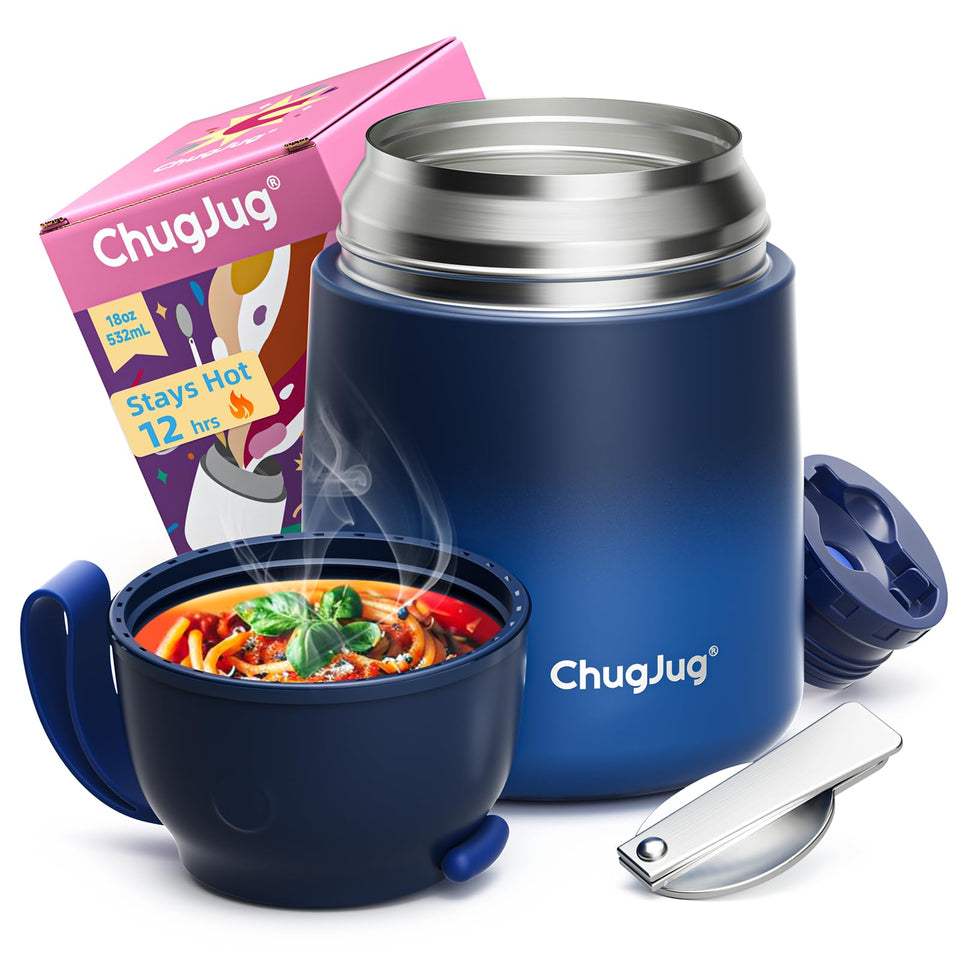 ChugJug Thermo wide-mouth opening for easy filling and quick cleaning.